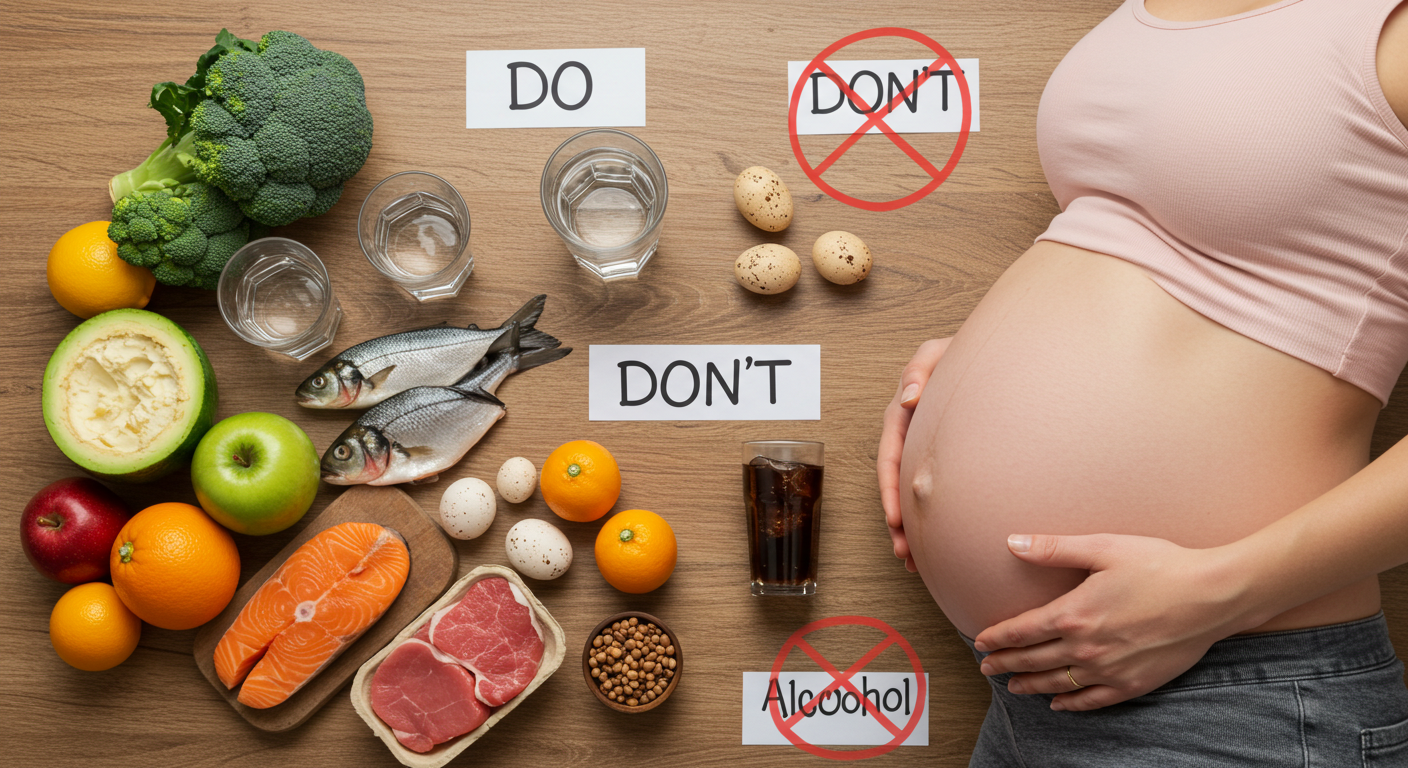 임신 중 절대 피해야 할 음식 리스트 🧾