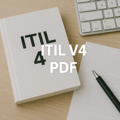 ITIL v4 PDF 다운로드 관련 썸네일, IT 관리 교재 이미지