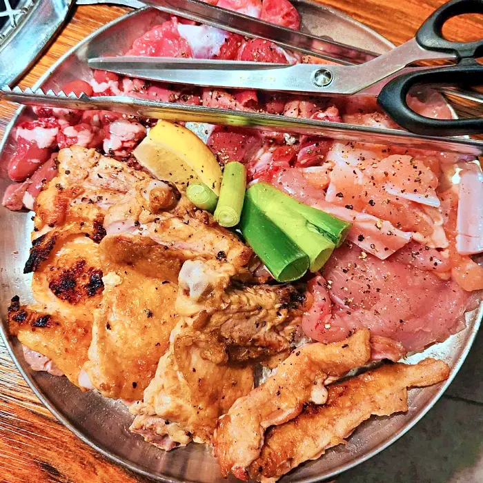 강남, 압구정 로데오 맛집 닭고기 염통, 근위, 연골, 안심, 목살, 사이소금 허벅지살