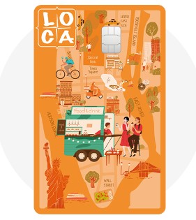 롯데 LOCA LIKIT Eat 카드