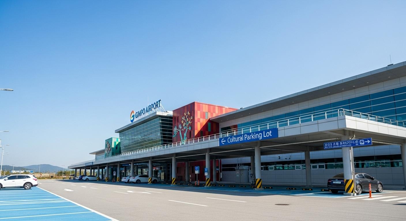 김포공항 문화주차장