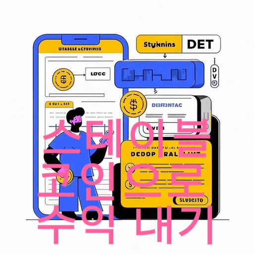 스테이블코인으로 수익 내기