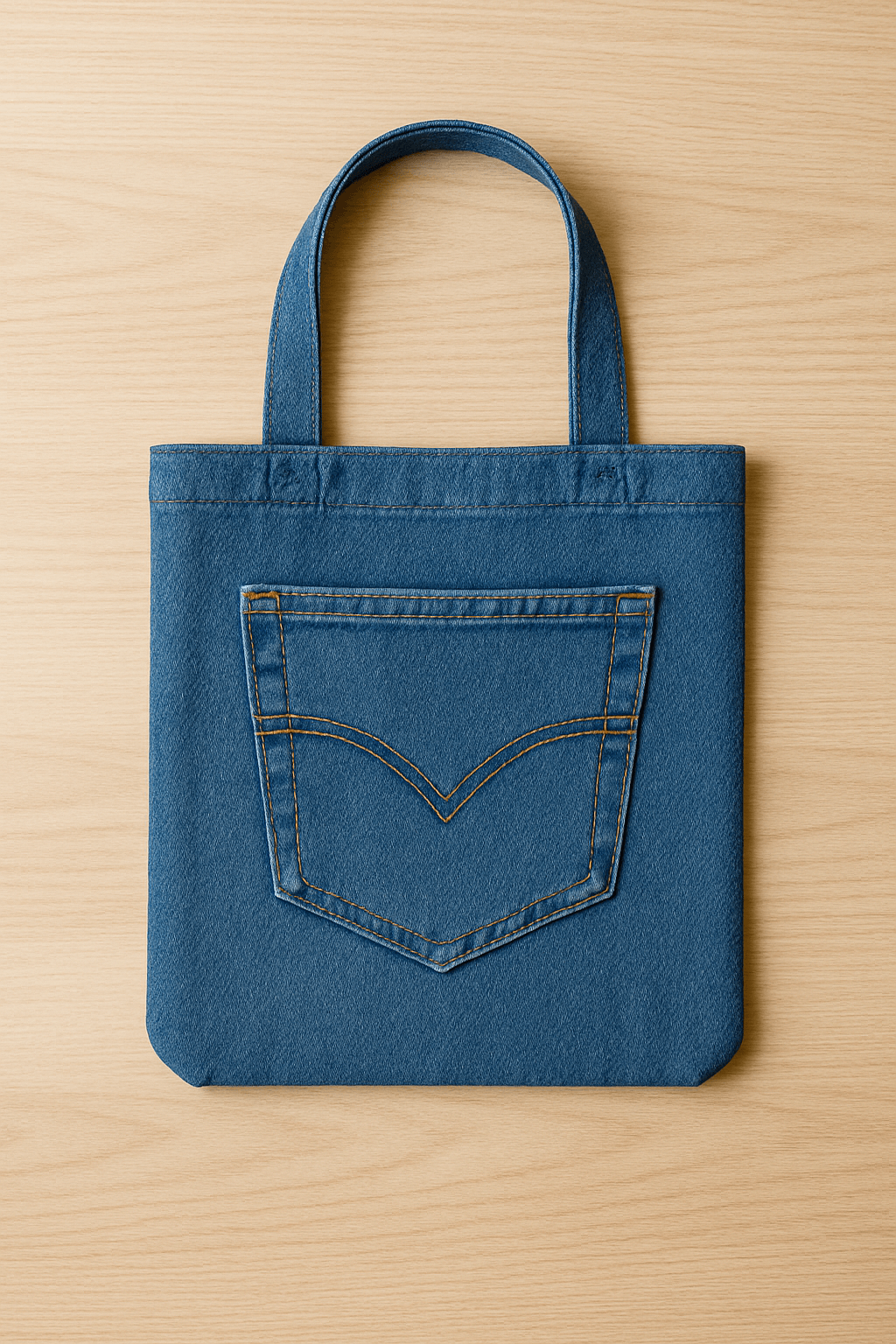 청바지 에코백