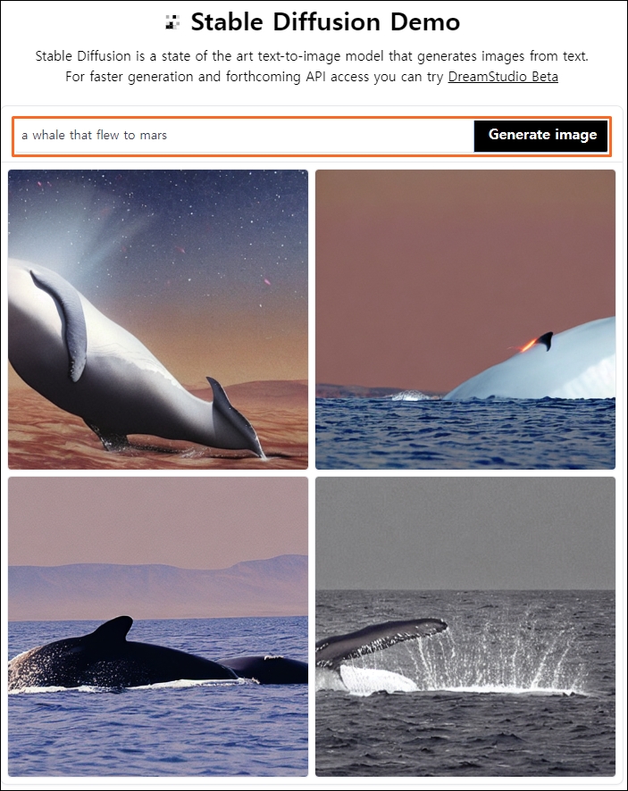 Stabil Diffusion demo