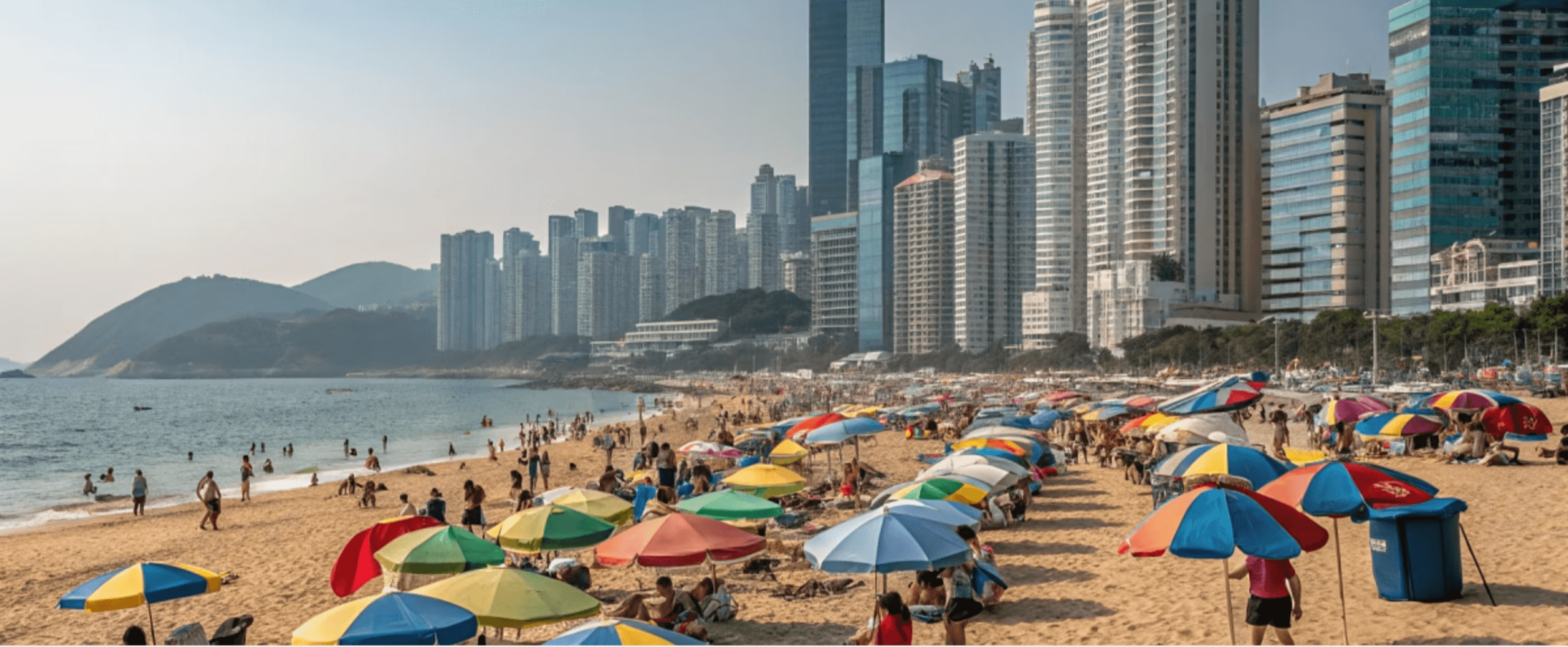 해수욕장 이미지