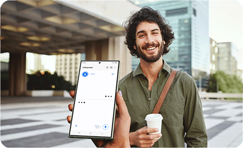 samsung-갤럭시-S24-실시간-통역-기능-외국인-남자-영어-통역