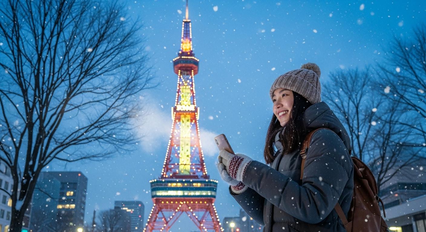 삿포로 겨울 자유여행 경비