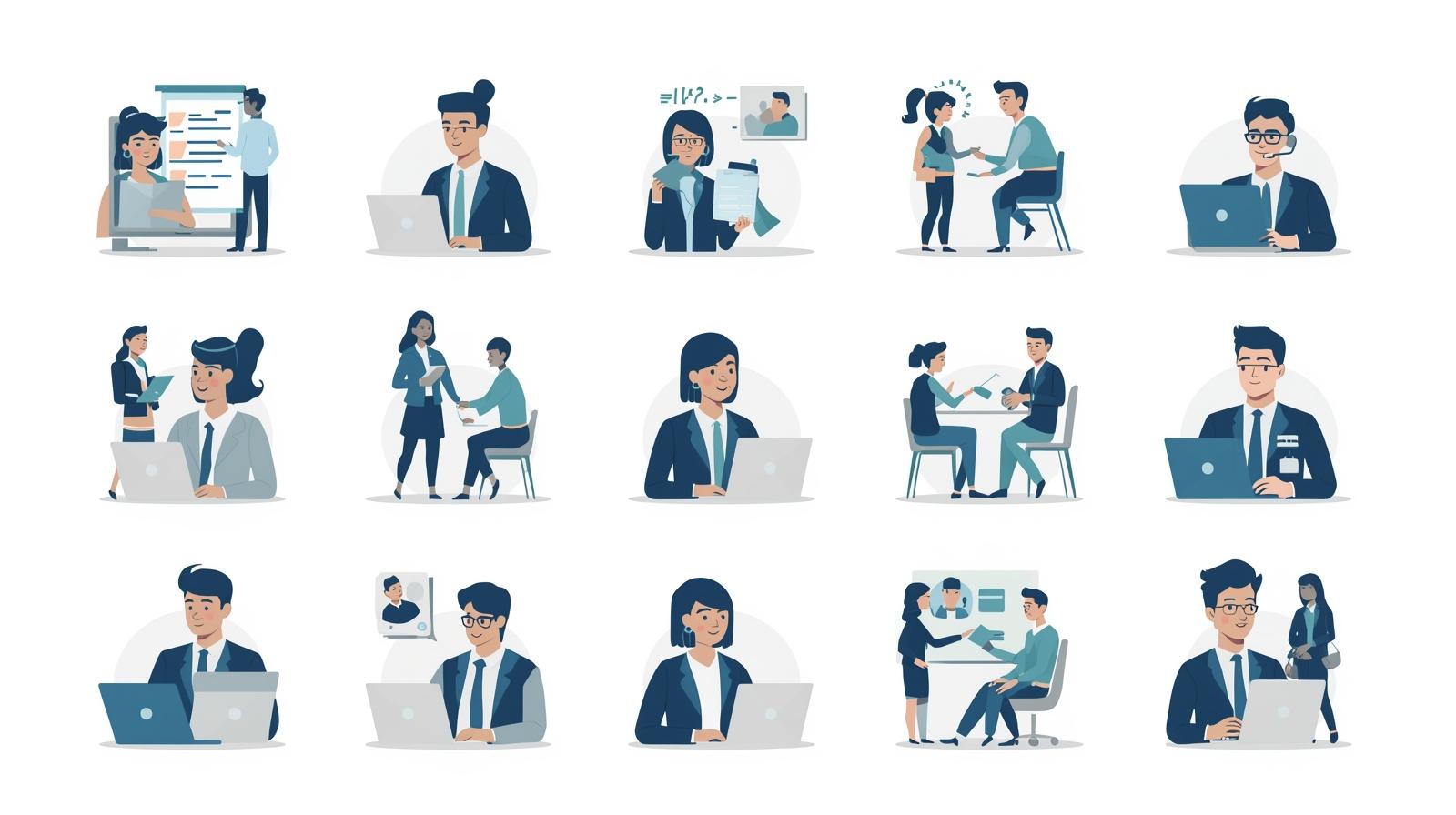 경력직 인사담당자 필수업무 관련 이미지