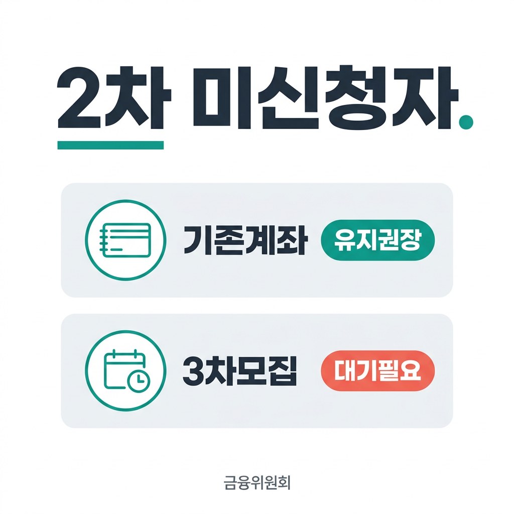 청년도약계좌 2차 미신청자