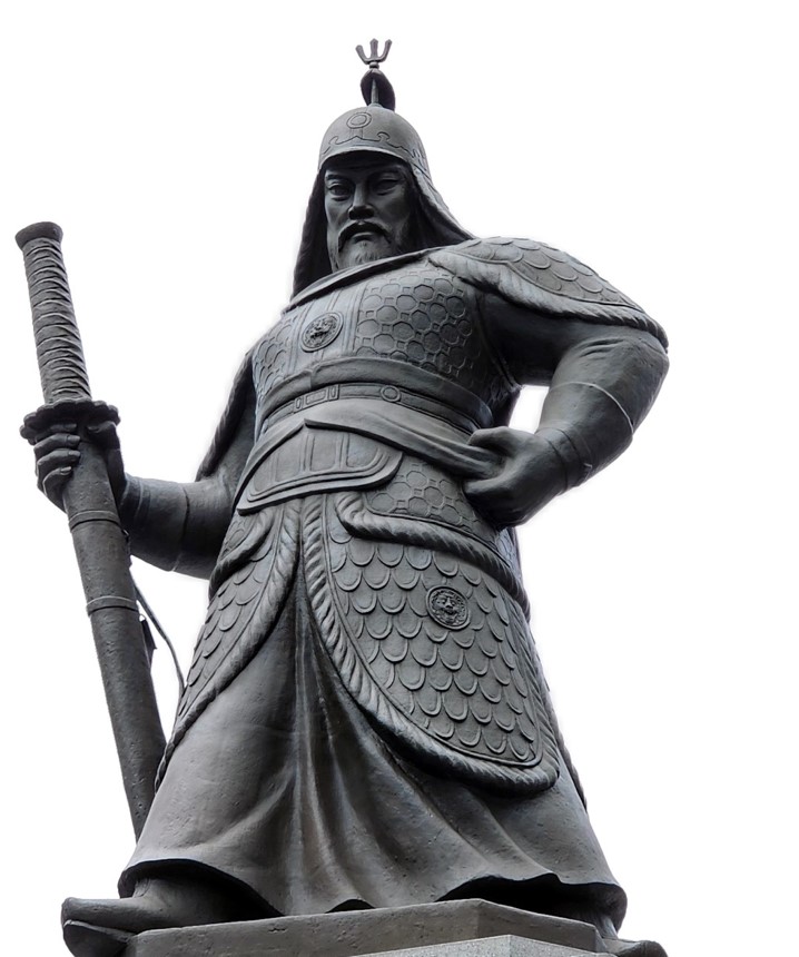 이순신 장군의 동상