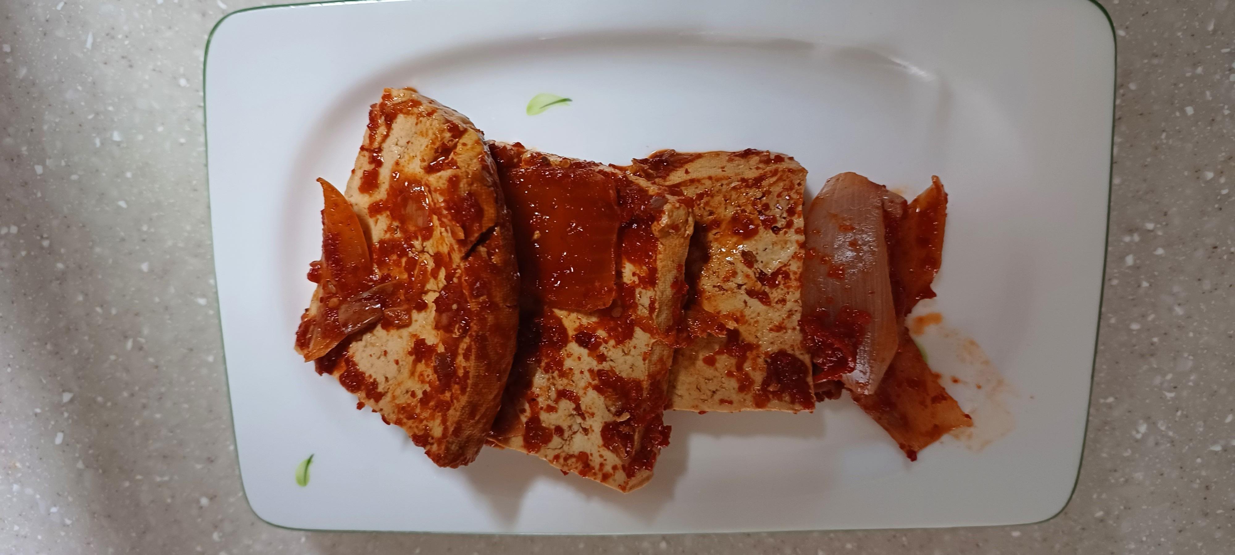 접시에 담기