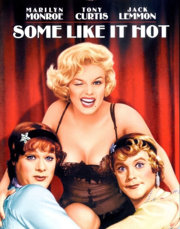 영화 "뜨거운 것이 좋아" 관련 사진