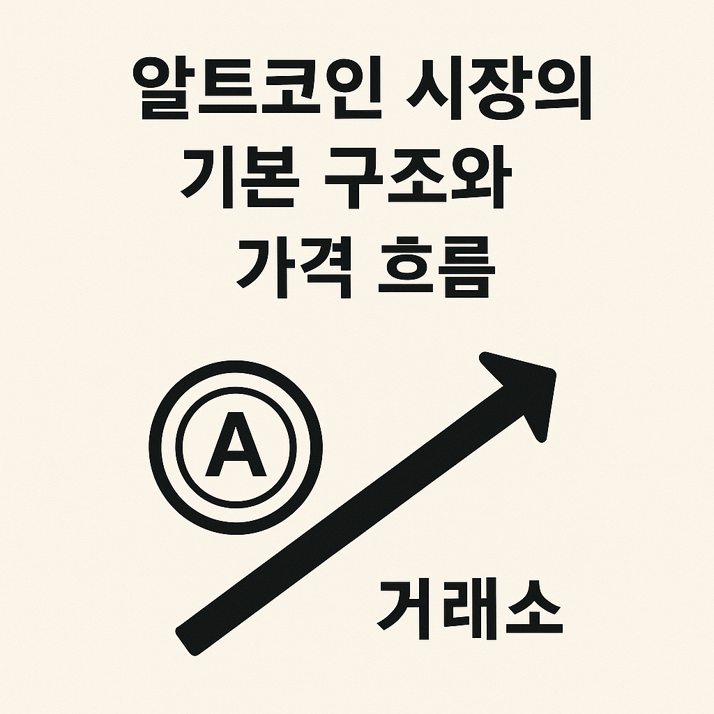 알트코인 시장의 기본 구조와 가격 흐름