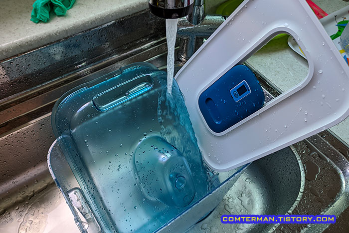 브리타 플로우 정수용기 세척