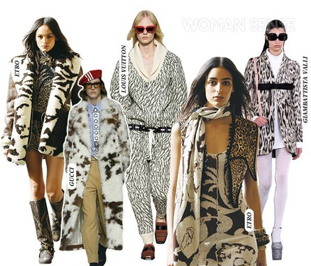 2024 가을 패턴 중 하나는 애니멀 프린트