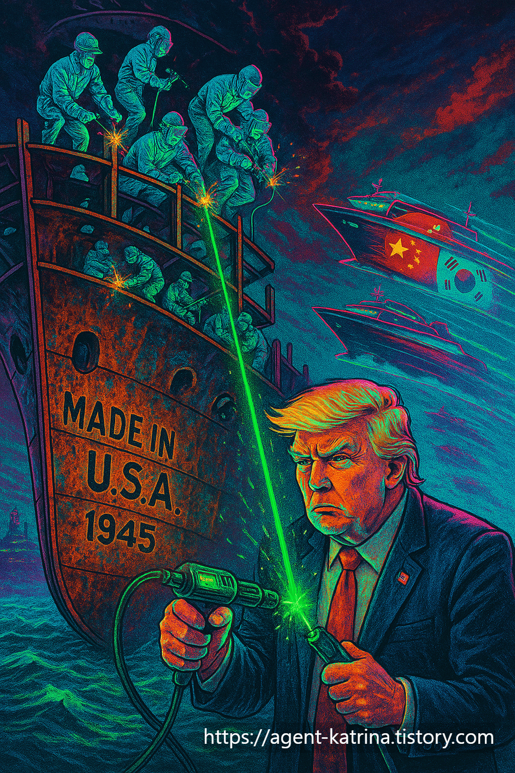 ChatGPT Image 트럼프 조선업 재건