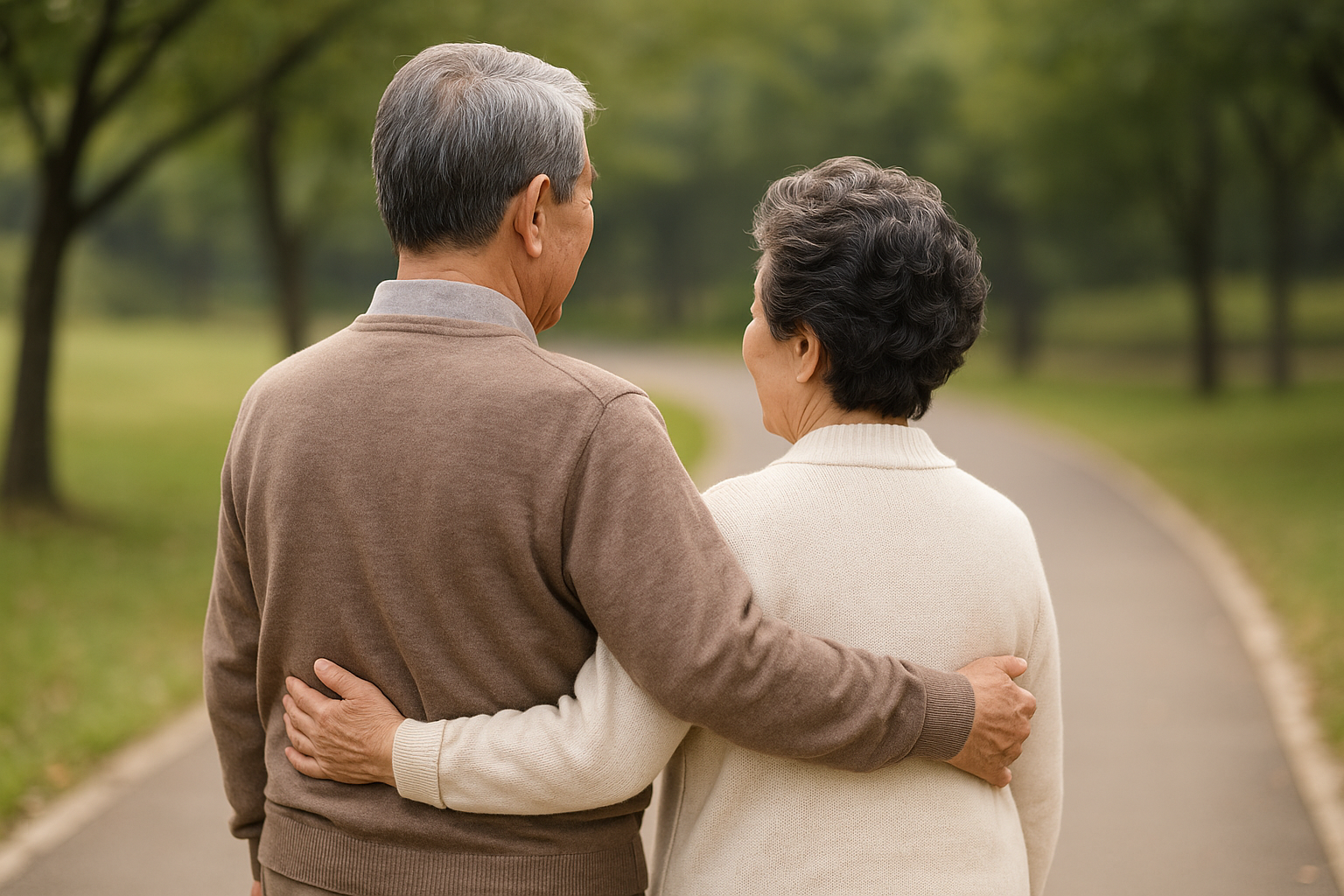 부모님 노후 보험, 부모님의 뒷모습, 60대 부부