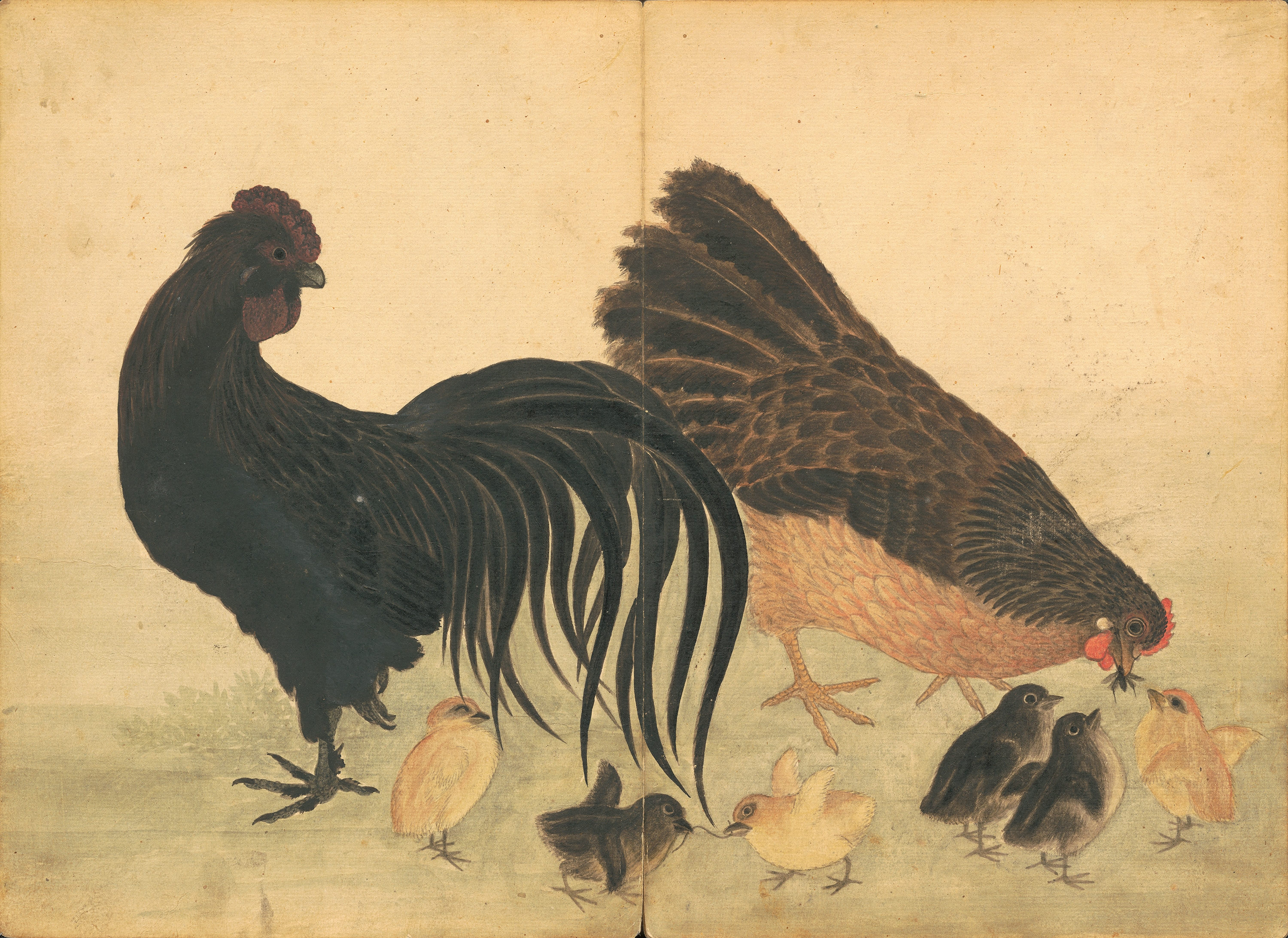 송석이교익 화첩