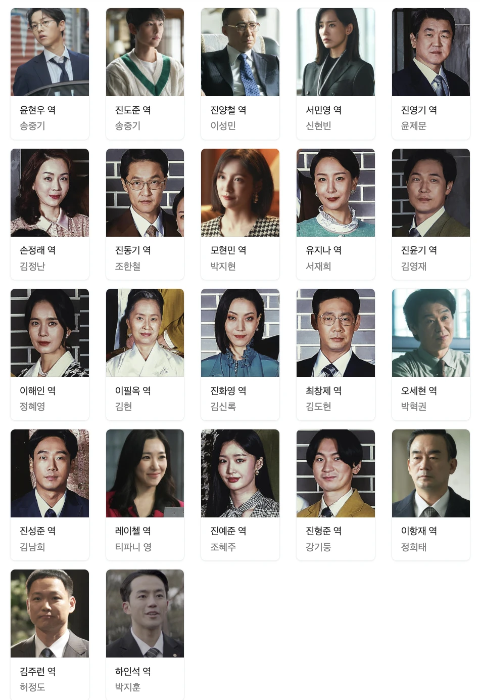 재벌집 막내아들 드라마 몇부작 인물관계도 등장인물 총정리