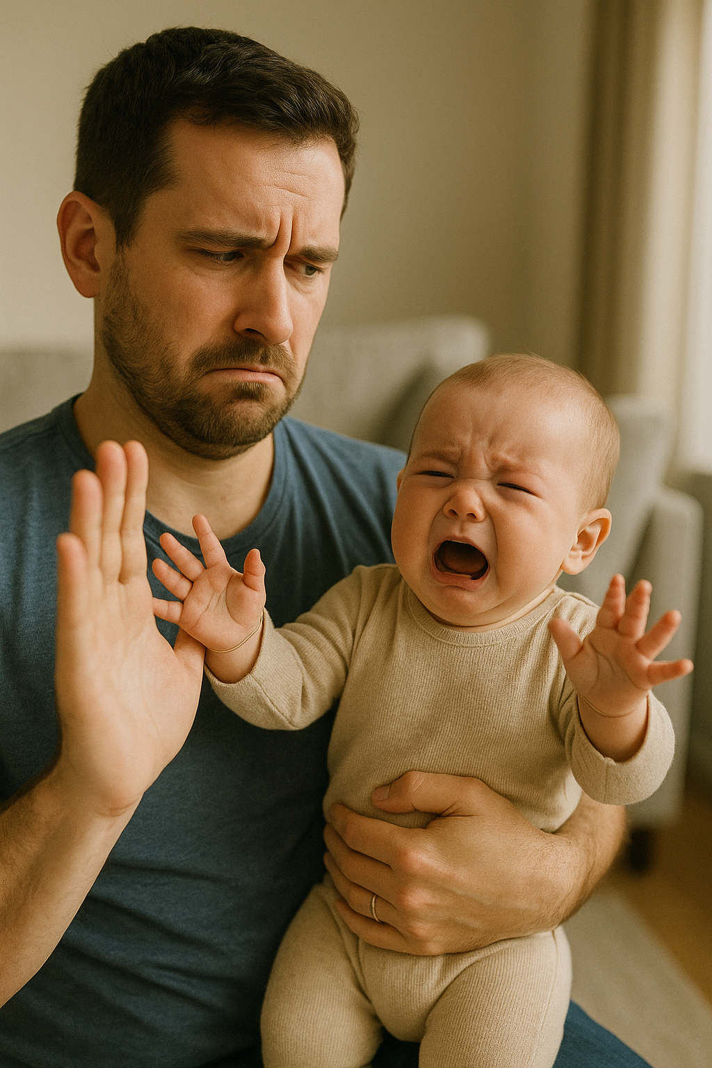 아빠를 거부하는 아기 심리학적 접근