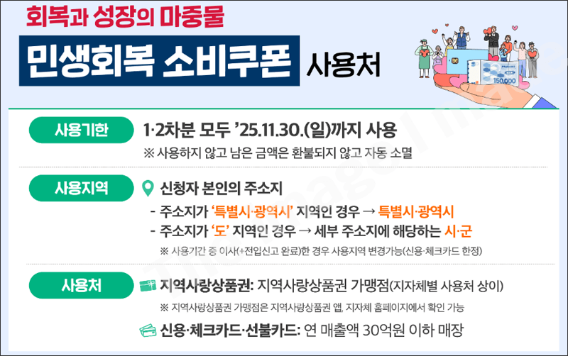 소비쿠폰사용처