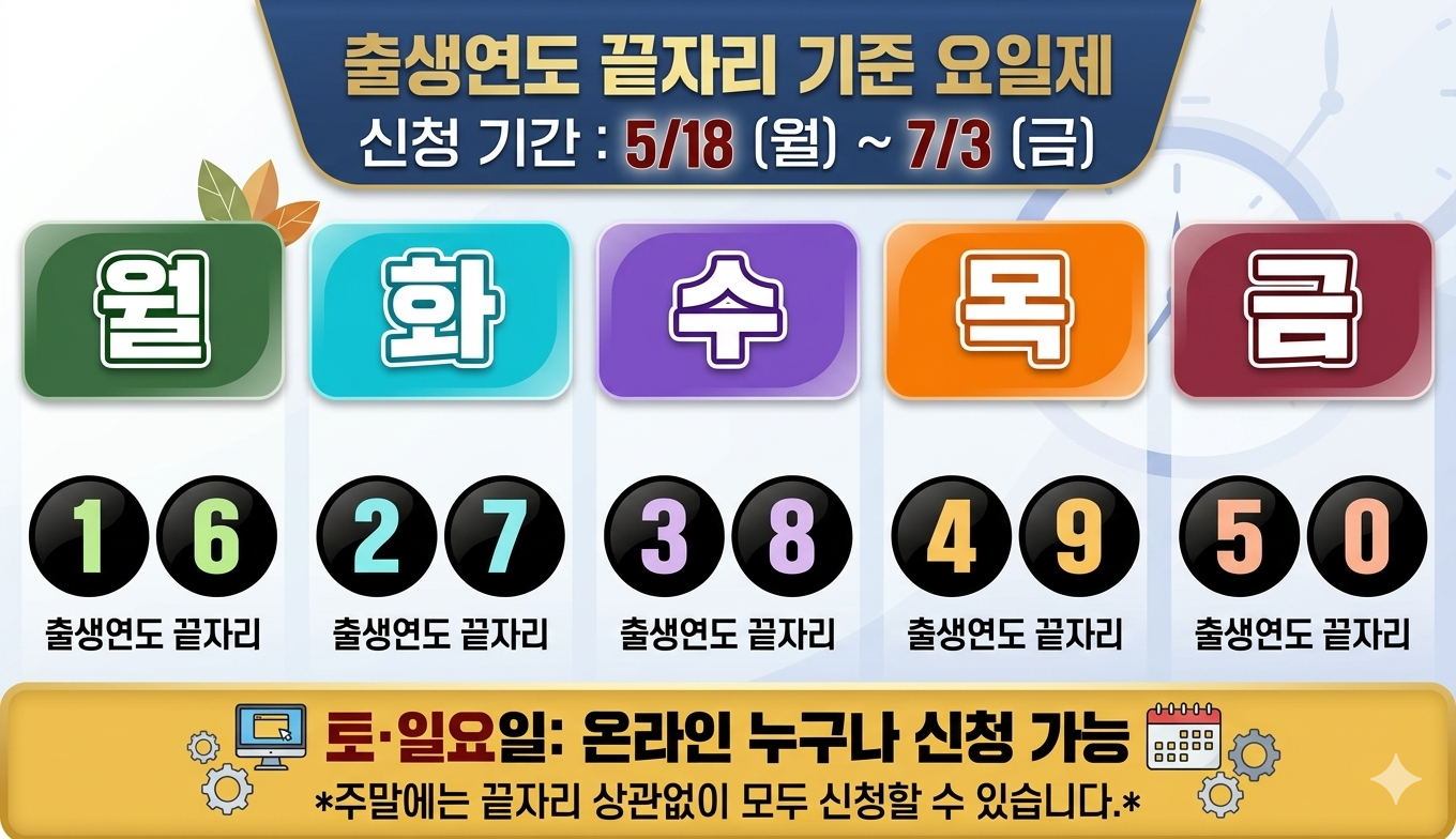 2026 고유가 피해지원금 신청 일정