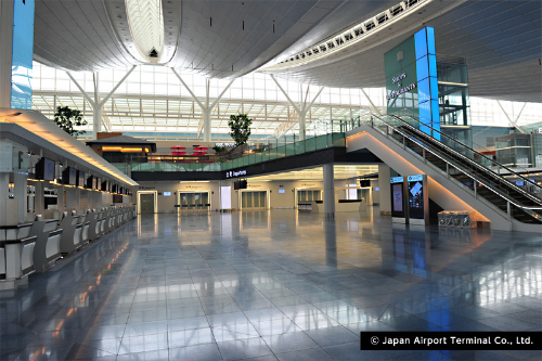 도쿄 하네다공항 내부 이미지