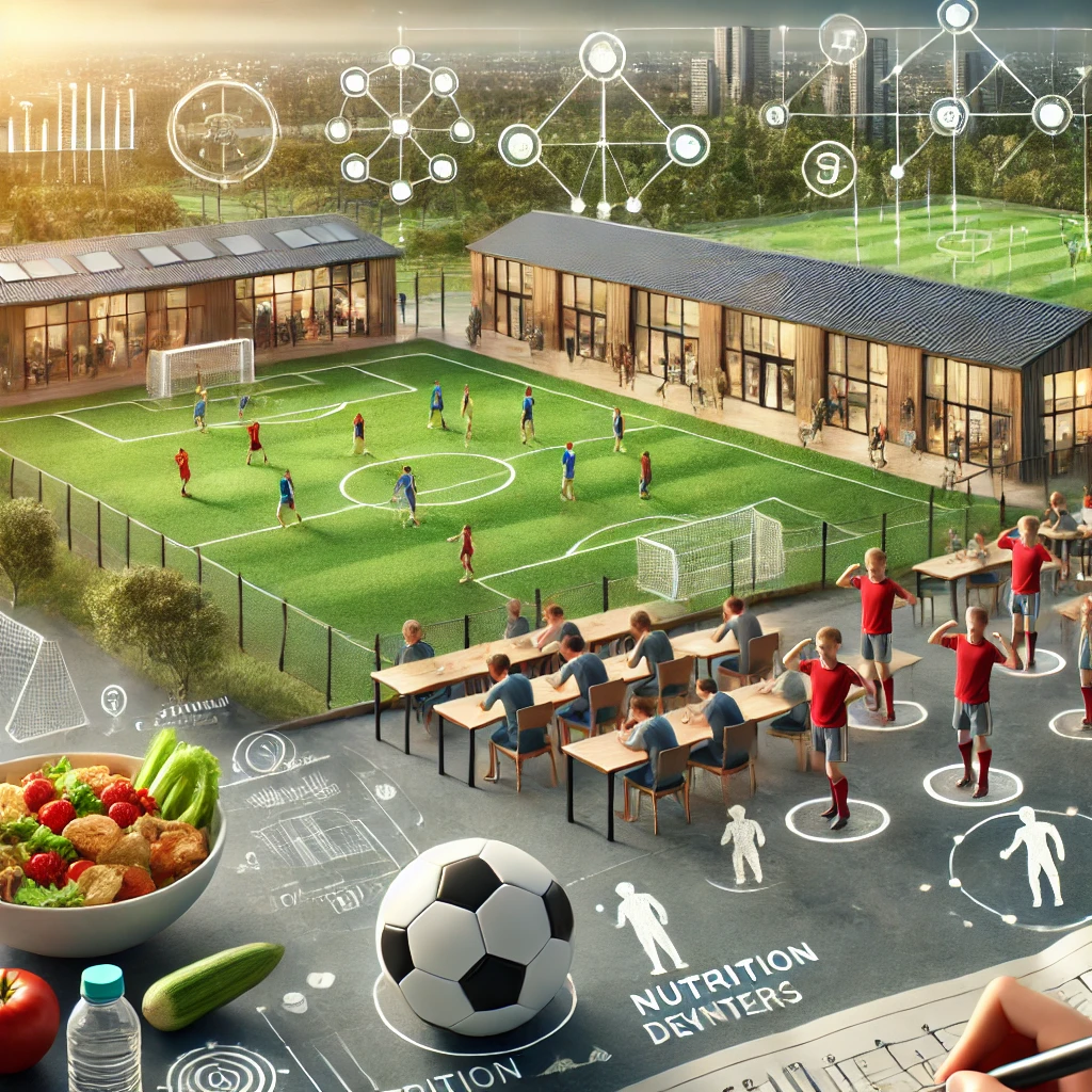 유소년 축구시스템 상징하는 사진