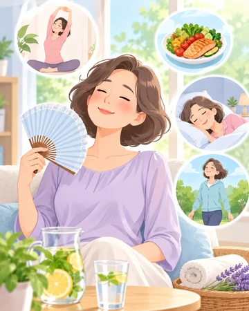 갱년기열감이 나타나는 신체 변화4