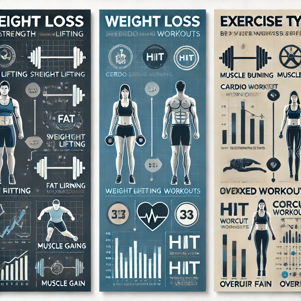운동별 다이어트 효과 비교 관련 사진
