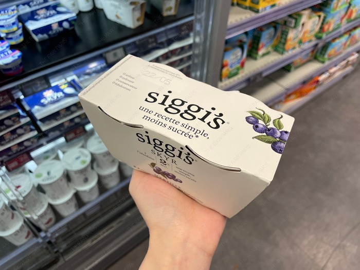 프랑스 마트 siggis 시기스 요거트 제품 yogurt