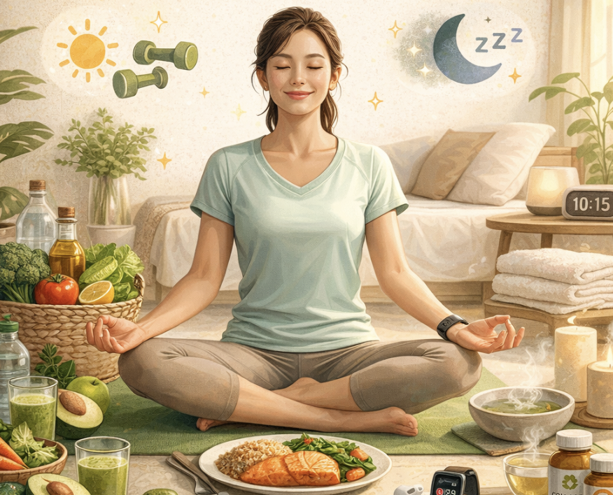 세포 노화를 늦추는 생활 루틴