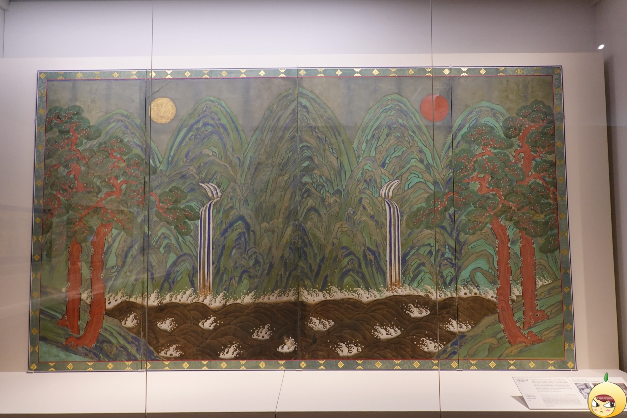 일월오봉도 병풍