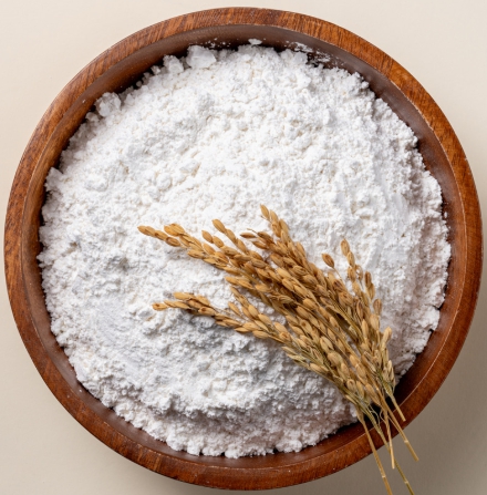 한국의 떡 종류 물떡-쌀가루