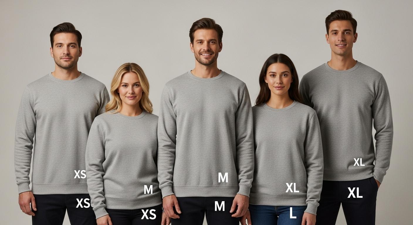 운동복 티 사이즈