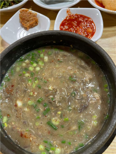 제주도 맛집-공항근처-우진해장국-고사리육개장