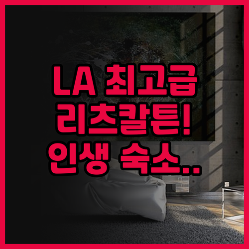 더 리츠칼튼 마리나 델 레이 후기 럭..