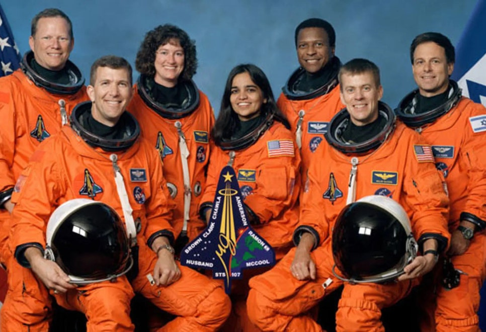 콜롬비아호 우주인