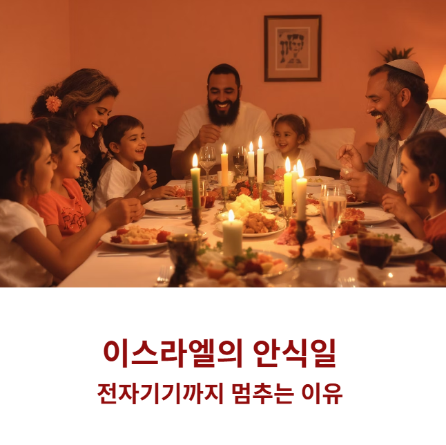 이스라엘의 안식일, 전자기기까지 멈추는 이유