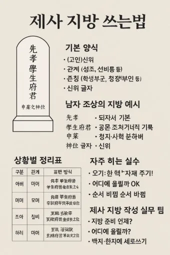 위패 쓰는 법 정리_15