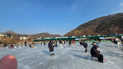 겨울 화천 얼음낚시·평창 송어·인제 빙어 축제