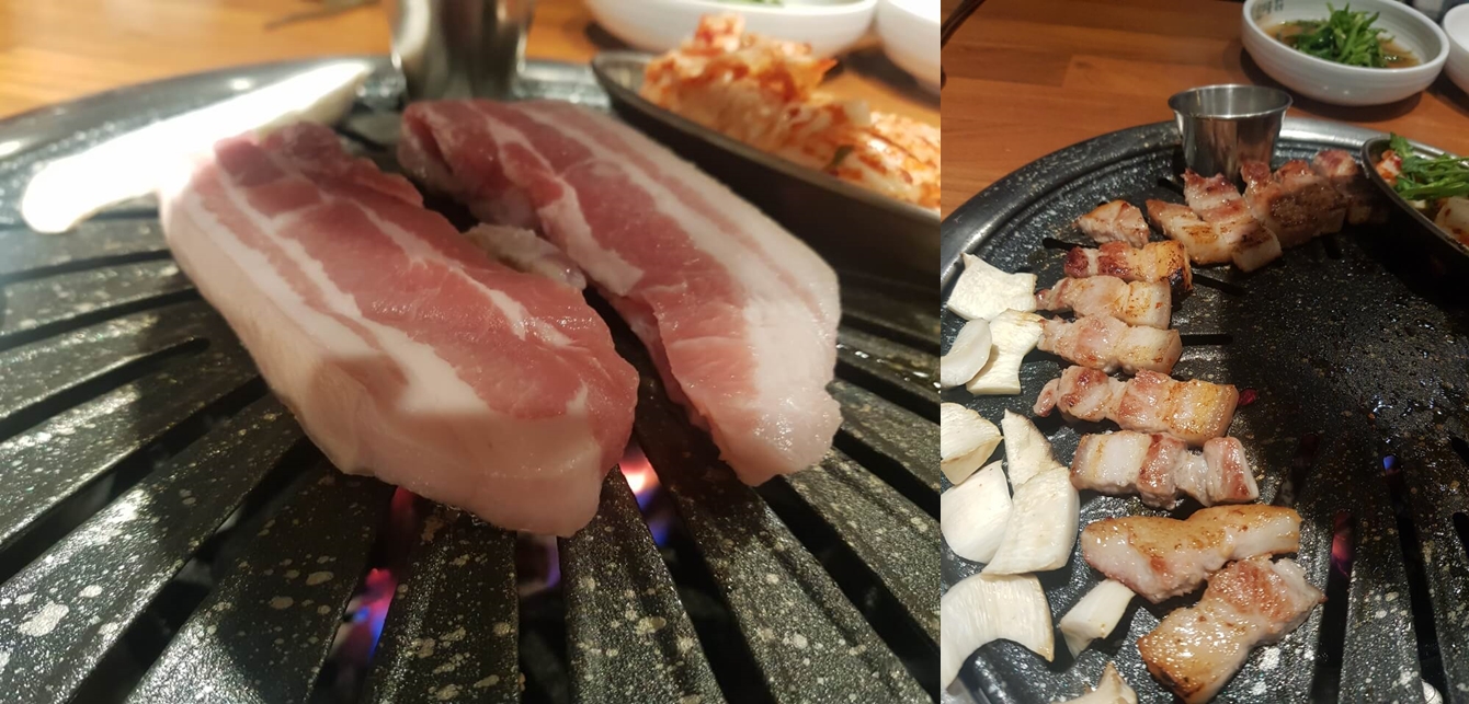 강동구 천호 맛집 한마음 정육식당 리뷰 삽겹살 소고기 맛집