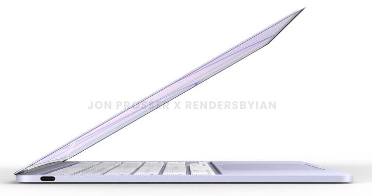 맥북 에어 2022년형 베젤