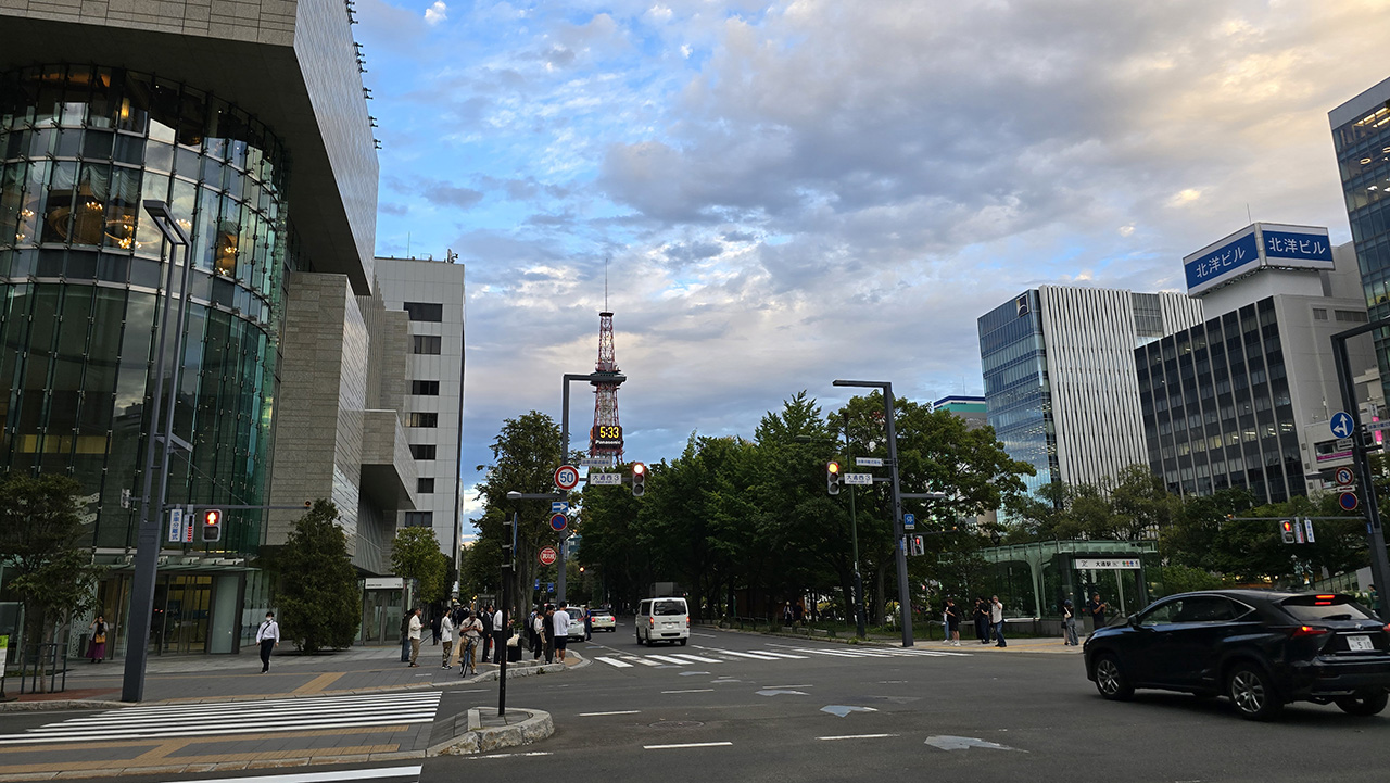 삿포로 오도리공원 티비타워