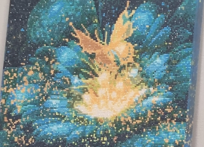 자수세트로 만든작품