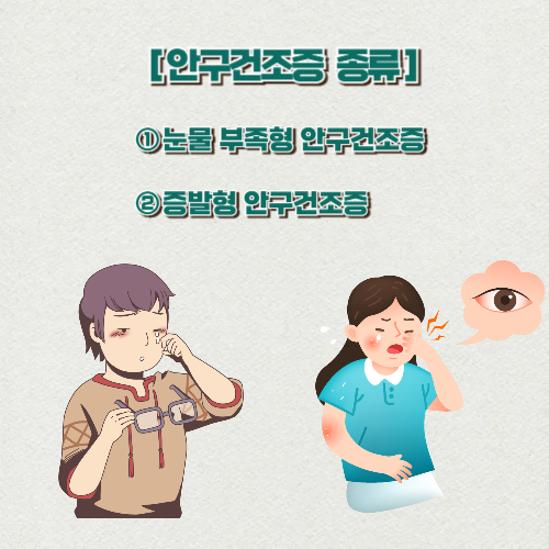 안구건조증 종류