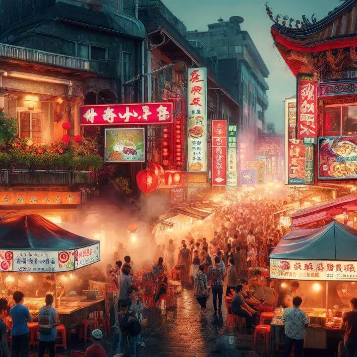 대만 야시장