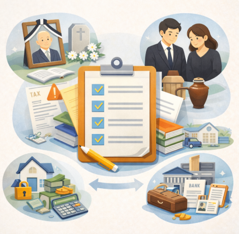 사망 후 유족 행정 절차 체크리스트