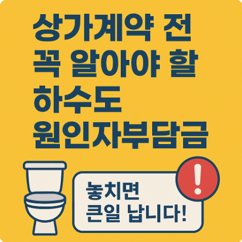 하수도 원인자부담금