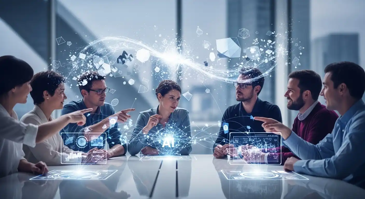 <img src="visualizing_abstract_ideas_through_ai_conversation.webp" alt="AI와의 대화를 통해 머릿속 아이디어가 시각화되는 장면을 표현한 이미지 입니다">